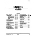 Mitsubishi 4M40  Engine Manual